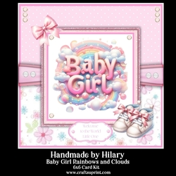 Baby Girl Rainbows and Clouds
