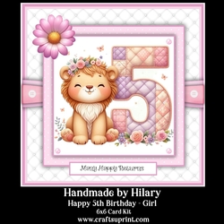 Happy 5th Birthday Girl