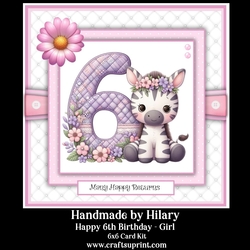 Happy 6th Birthday Girl
