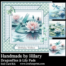Dragonflies and Lily Pads