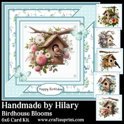 Birdhouse Blooms