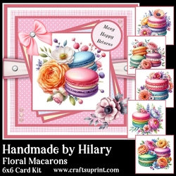 Floral Macarons
