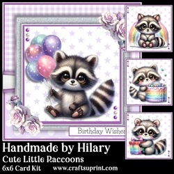 Cute Little Raccoons