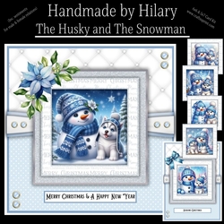 The Husky and The Snowman