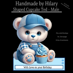 Shaped Cupcake Ted Male