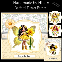 Daffodil Flower Fairies