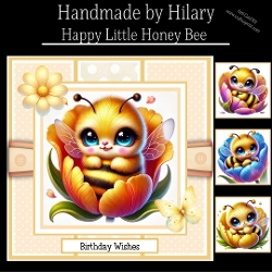 Happy Little Honey Bee