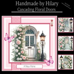 Cascading Floral Doors
