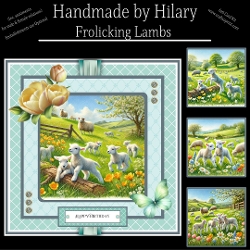 Frolicking Lambs