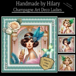 Champagne Art Deco Ladies