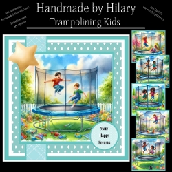 Trampolining Kids