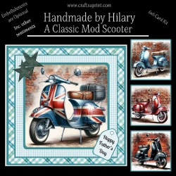 A Classic Mod Scooter