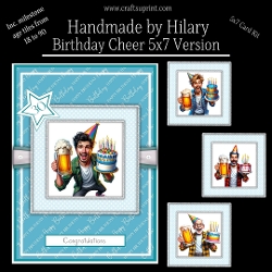 Birthday Cheer 5x7 Version