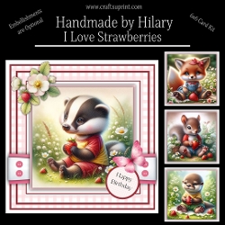 I Love Strawberries