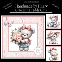 Cute Little Teddy Girls