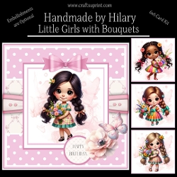 Little Girls with Bouquets