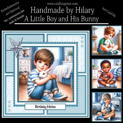 A Little Boy and His Bunny