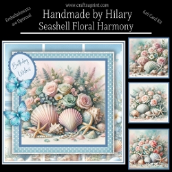 Seashell Floral Harmony