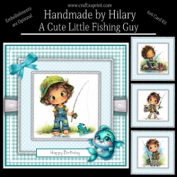 A Cute Little Fishing Guy