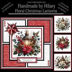 Floral Christmas Lanterns