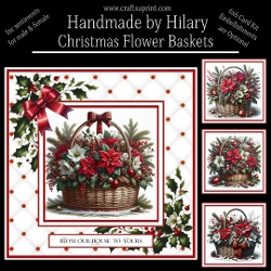 Christmas Floral Baskets