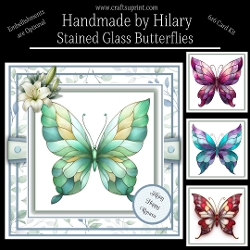 Stained Glass Butterflies