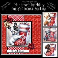 Puppys Christmas Stockings
