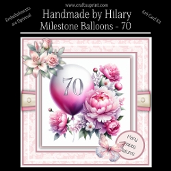 Milestone Balloons 70