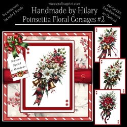 Poinsettia Floral Corsages #2