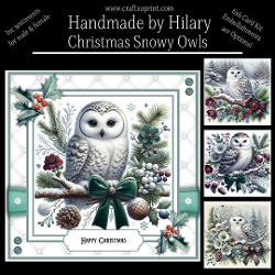 Christmas Snowy Owls