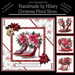 Christmas Floral Shoes