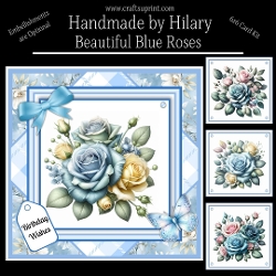 Beautiful Blue Roses