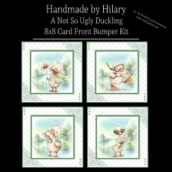 A Not So Ugly Duckling - 8x8 Card Fronts
