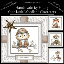 Cute Little Woodland Characters