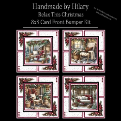Relax This Christmas - 8x8 Card Fronts