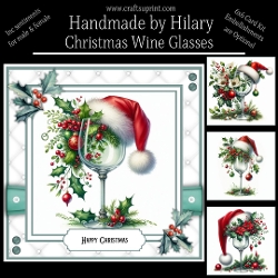 Christmas Wine Glasses