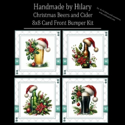 Christmas Beers and Cider - 8x8 Card Fronts