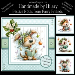 Festive Notes from Furry Friends