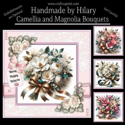 Camellia and Magnolia Bouquets