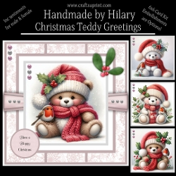Christmas Teddy Greetings