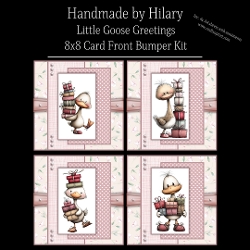 Little Goose Greetings - 8x8 Card Fronts