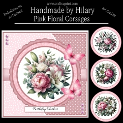 Pink Floral Corsages