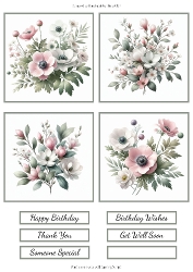 Delicate Pink Floral Mini Makes