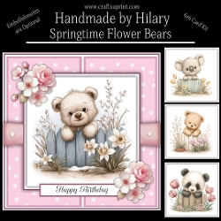 Springtime Flower Bears