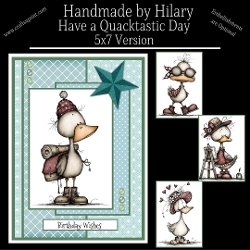 Have a Quacktastic Day - 5x7 Version