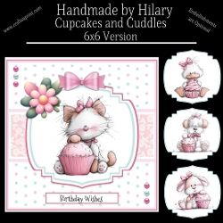 Cupcakes and Cuddles - 6x6 Version