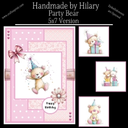 Party Bear - 5x7 Version
