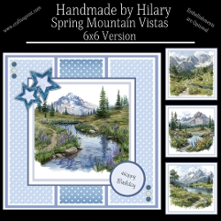 Spring Mountain Vistas - 6x6 Version