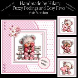 Fuzzy Feelings and Cosy Paws - 6x6 Version