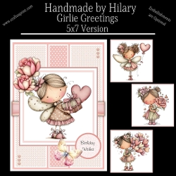 Girlie Greetings - 5x7 Version